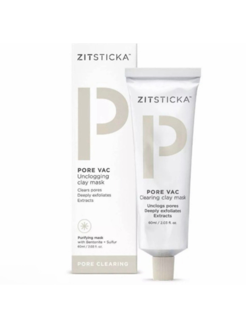 Zitsticka Pore Vacuum Unclogging Mask New 60 ml